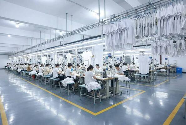 Guangzhou Odin Apparel Co., Ltd.， γραμμή παραγωγής κατασκευαστή