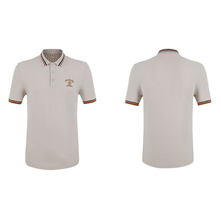 Γκολφ Slim ανδρικά Polo μπλουζάκια 100% βαμβάκι Puff εκτυπωμένο Custom Logo για τυχαίο