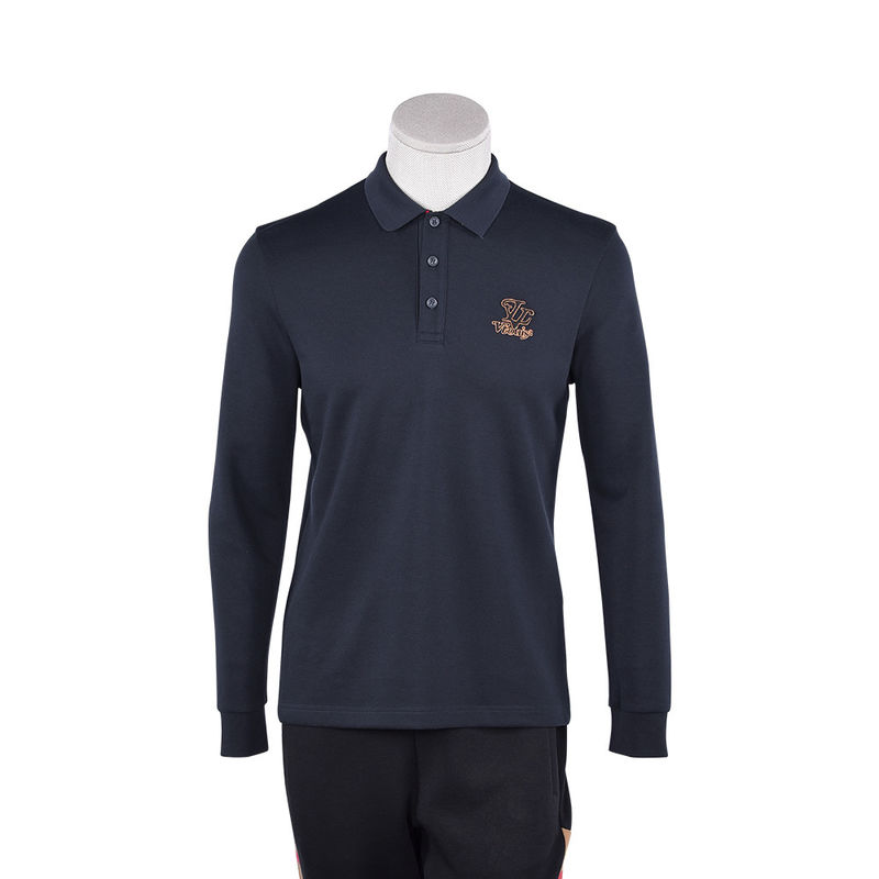 Φθινοπωρινή σεζόν Custom Logo Polo Shirt με διαφορετικό χρώμα κολάρο και αποδεκτή εκτύπωση