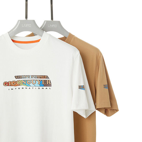 Επεξεργασμένο λογότυπο κεντήματα Crewneck πουκάμισο για τον άνδρα σε 100% βαμβάκι ύφασμα και 250 gsm