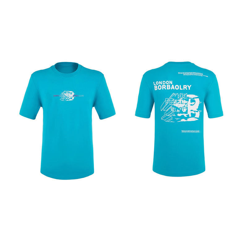 Πλέξιμο 100 βαμβακιού ανδρικού γυμναστηρίου T-Shirt υπερμεγέθους Custom Logo στυλ για το καλοκαίρι και τον αθλητισμό