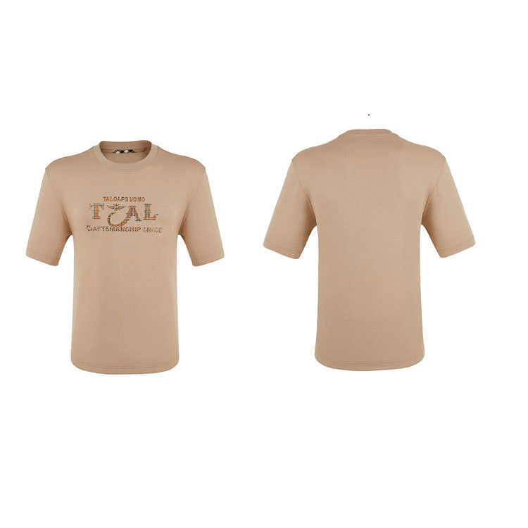 Προσαρμοσμένο λογότυπο Κλασικό T-Shirt Ετικέτα εκτύπωσης για ανδρικά υπερμεγέθη Tops και μοντέρνο στυλ