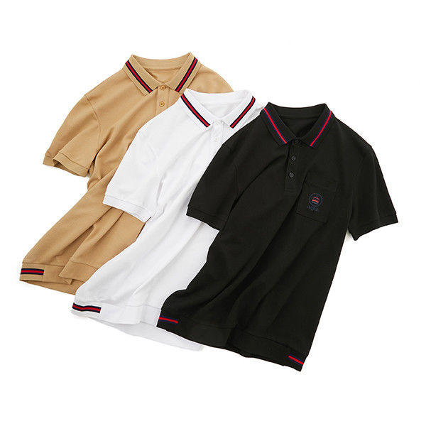 Το καλοκαίρι νιώθετε καλά T-shirts Polo με κεντήματα λογότυπο και Turndown κολάρο 2024 νεότερο