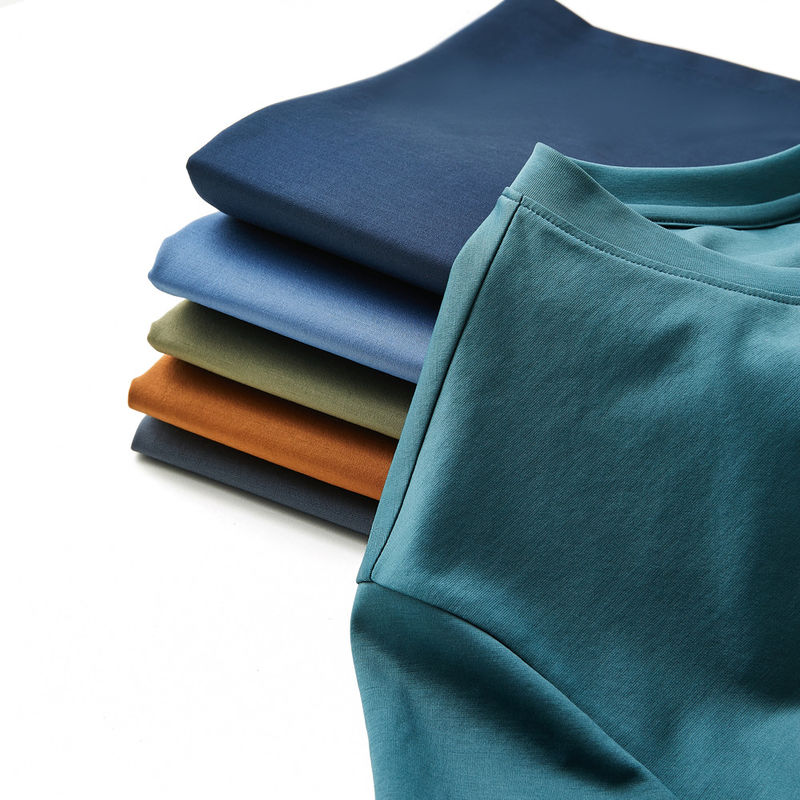 Κλασικό στυλ Polo Shirt για άνδρες 100% βαμβάκι Custom Logo και χρώμα No Label O-Neck Tee
