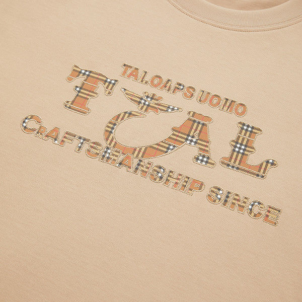 Αειφόρο αντρικό μπλουζάκι με προσαρμοσμένο χρώμα λογότυπο και πλεκτό υφάσματα