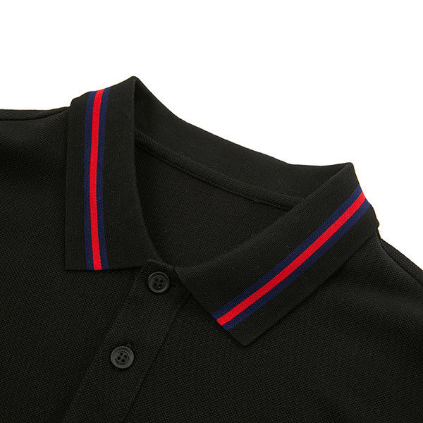Προσαρμοσμένο ανδρικό Polo Shirt με σύντομο μανίκι με αναπνευστικό ύφασμα και κεντημένο λογότυπο