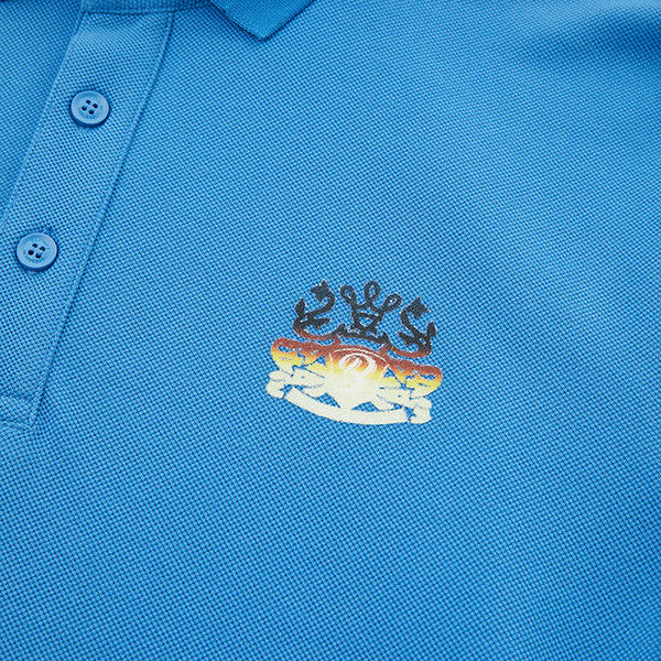 Ανδρικά λευκά μπλε και μαύρο Custom Polo Shirt Plain Golf T-Shirts με προσαρμογή