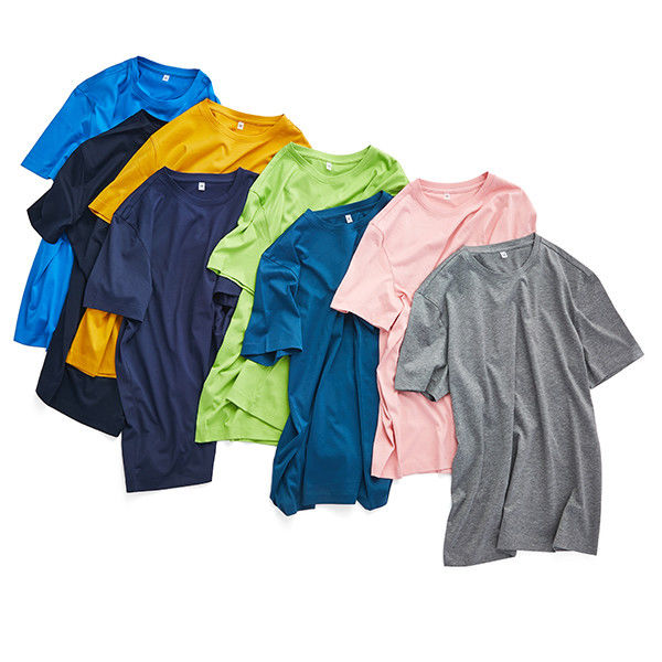 Χρώματα άνεσης Τ-Shirt ανδρών Επαγγελματικό απλό πουκάμισο με 100% βαμβάκι