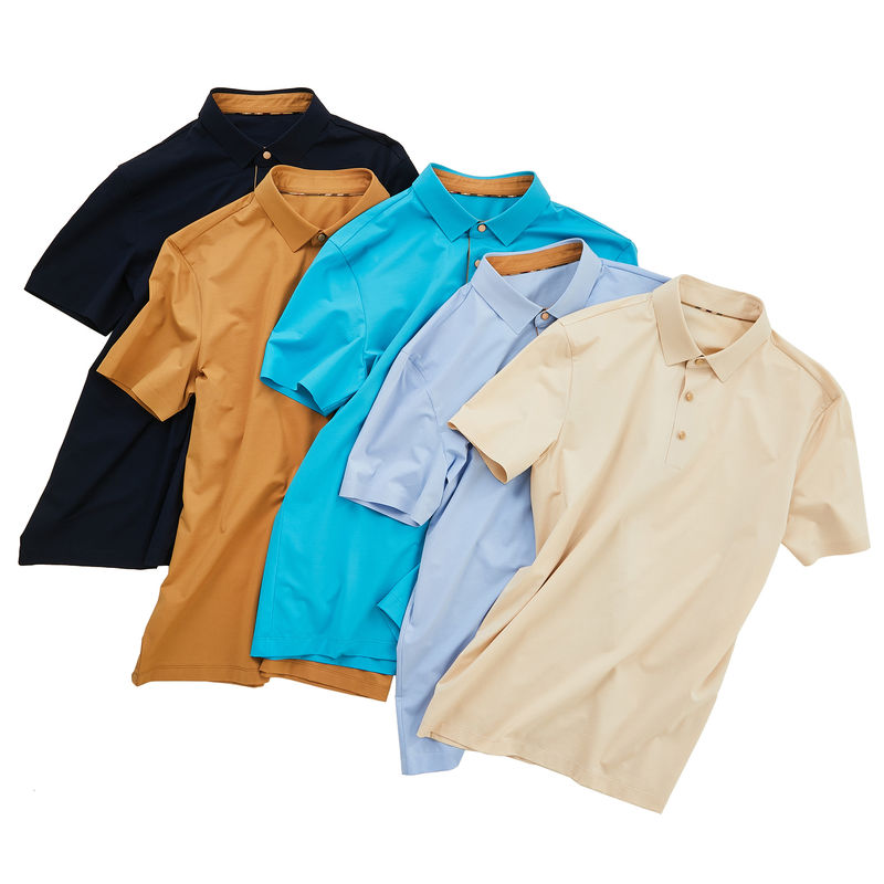 OEM ODM Έμβρυα Polo T-shirts για άνδρες Προσαρμοσμένα σχέδια Χρώμα Σβέρκος Σκουπίδια Μπροστά