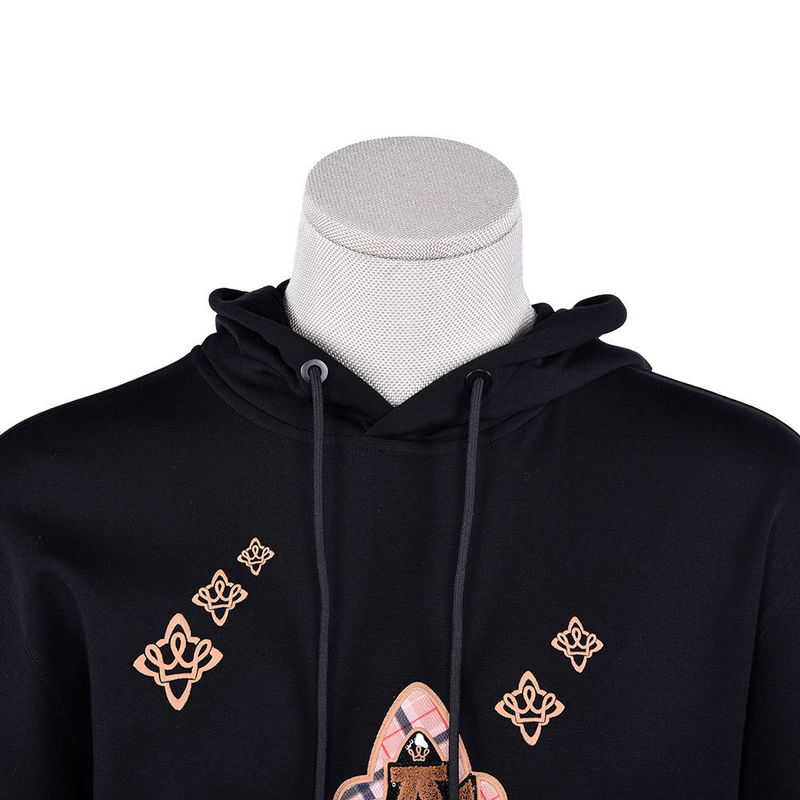 Τροχαία βαμβακερά ανδρικά Hoodie Sweat Wicking Custom Pattern Logo 450Gsm Για Αθλητισμό