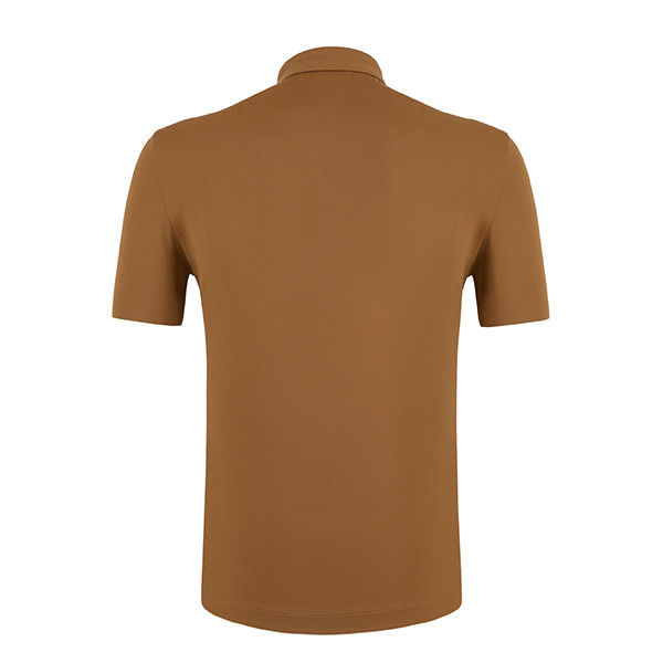 Προσαρμοσμένη εκτύπωση λογότυπου 220 Gsm Polo T-shirts για άνδρες χωρίς ραφή T-shirt με σύντομο μανίκι Polo