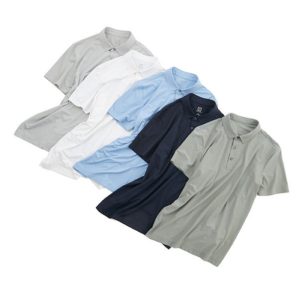 Προσαρμοσμένο χρώμα λογότυπο Πλούσιο μέγεθος Polo T-Shirt ανδρών με γρήγορη ξηρότητα και αναπνευστικό σχέδιο πλέγματος