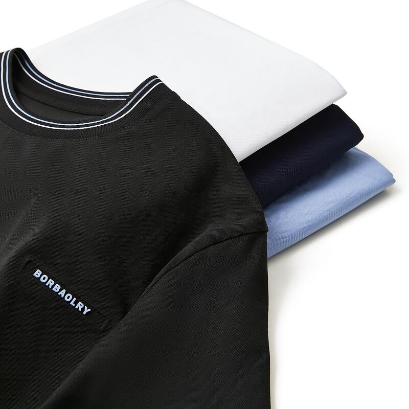 Υψηλής ποιότητας 100% βαμβάκι Τ-Shirt ανδρών με στερεά χρώματα Τ-Shirt μεγάλου μεγέθους