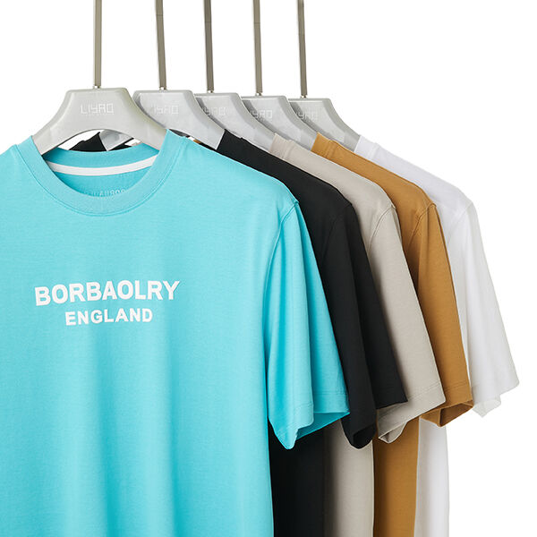 Υψηλής Ελαστικότητας Προσαρμοσμένο Αντι-συρρικνωτικό Βαμβακερό T-Shirt με Στρογγυλή Λαιμόκοψη, Δικό σας Brand, Casual Fashion Ανδρικά Ενδύματα με Εκτύπωση