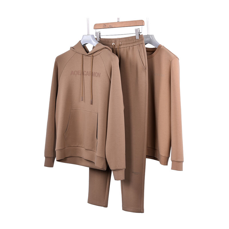 Προσαρμοσμένη εκτύπωση σχεδιασμού τρέξιμο τροχιά Street Wear κομμάτι αθλητικά ρούχα Sweatpants και Hoodie Sweatshirt σετ για άνδρες Track Suits