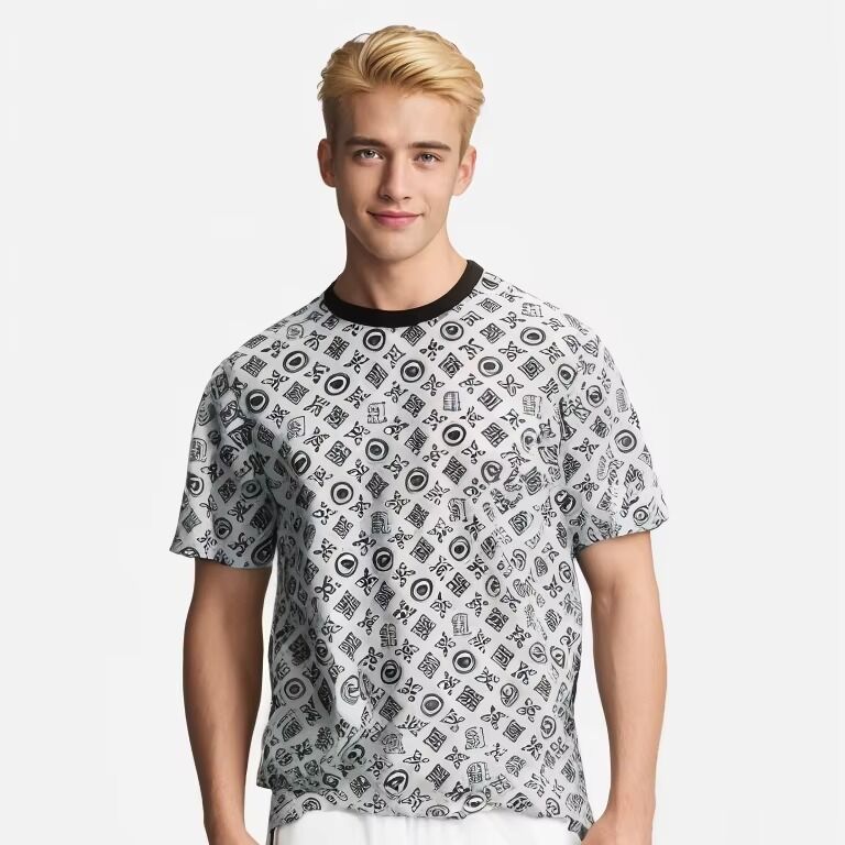 Χονδρική απευθείας πώληση Custom Logo Short Sleeve Summer Vintage Washed Lapel T-Shirt για άνδρες