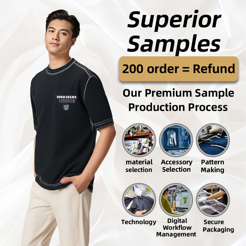 Ανταγωνιστική Τιμή Προσαρμοσμένο Λογότυπο Βαριάς Ποιότητας Oversize T-Shirt 100% Βαμβάκι Μαύρο T-Shirt με Στρογγυλή Λαιμόκοψη για Άνδρες