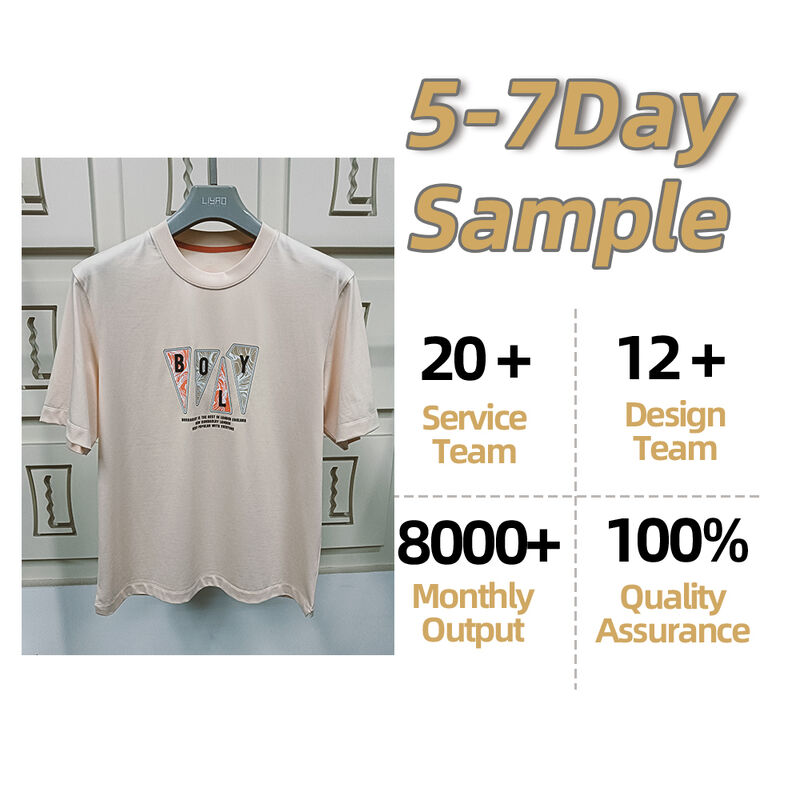 Προσαρμοσμένο T-shirt κοντομάνικο με στρογγυλή λαιμόκοψη από 100% βαμβάκι υψηλής ποιότητας για μεταξοτυπία με εκτύπωση λογότυπου