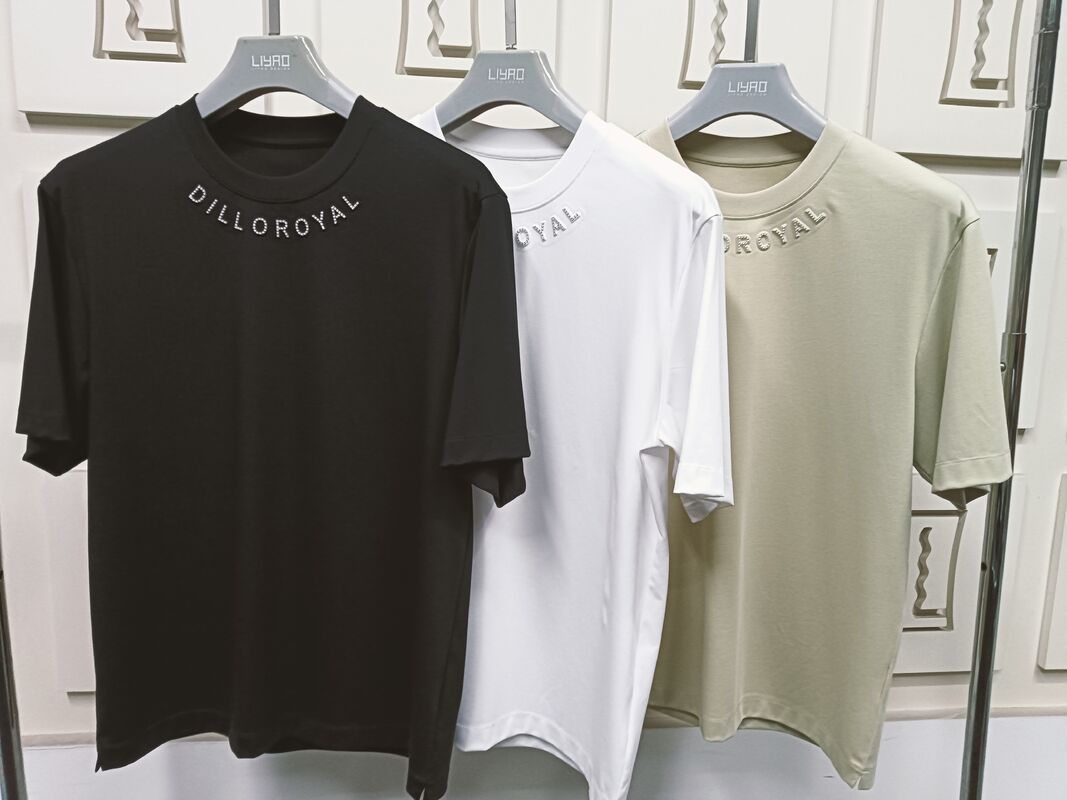 Νέο στυλ Προσαρμοσμένο εκτυπώσιμο λογότυπο Polyester Mesh Fabric Sweatshirt Υπερμεγέθη ανδρικά Tshirt