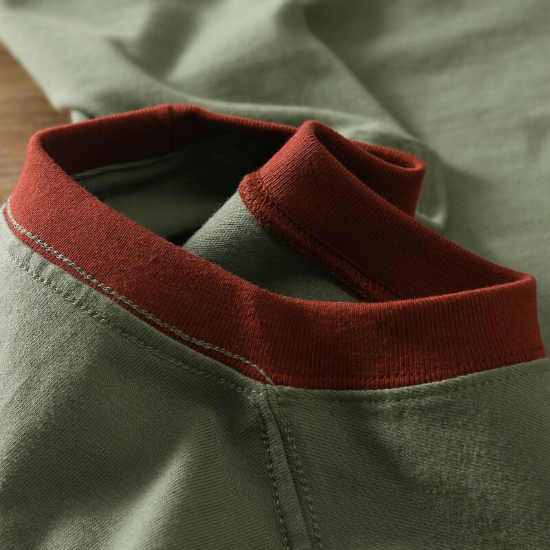 Κατασκευαστής Πλειστηριασμός Custom Color Block Stitching T-shirt Unisex Heavyweight High Quality Two-tone Patchwork T-shirt