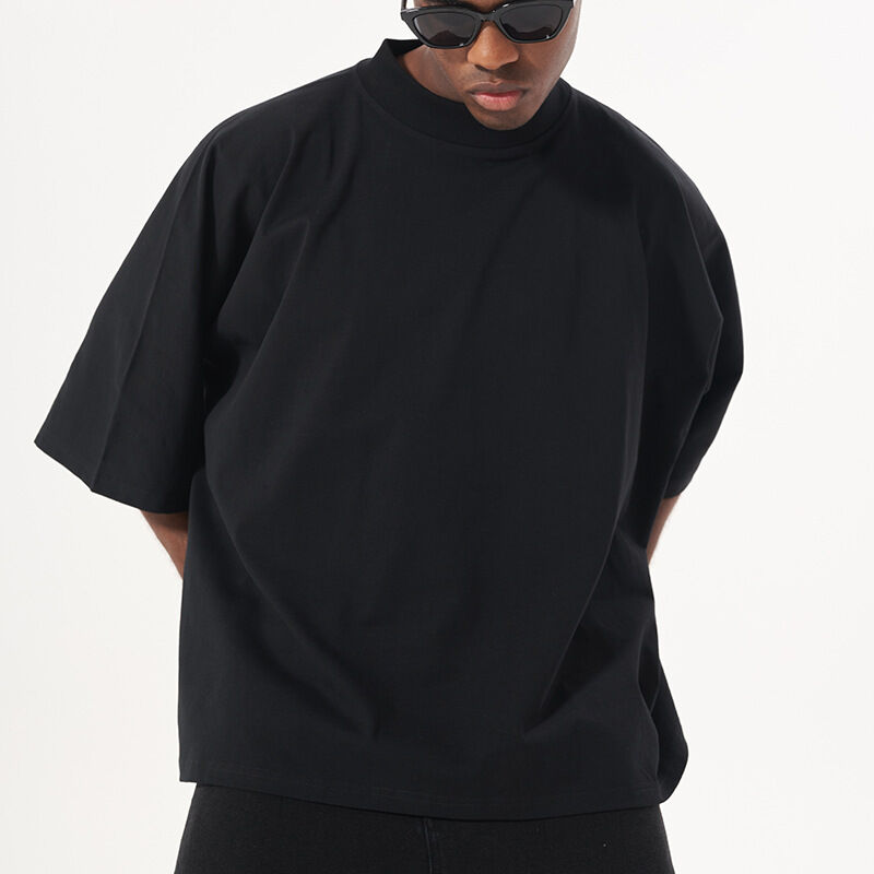 Κατασκευαστές Ρούχων Προσαρμοσμένο T-Shirt 220 Gsm Βαρέως Τύπου Χωρίς Ραφές T-Shirt Boxy Cropped T Shirt