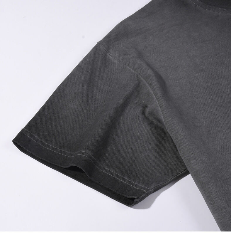 Καυτό Custom T-shirt ανδρών πλύσιμο για να κάνετε παλαιό στυλ Μεγάλο μέγεθος πουκάμισο Custom logo εκτύπωση μόδα casual Short-sleeved πουκάμισο