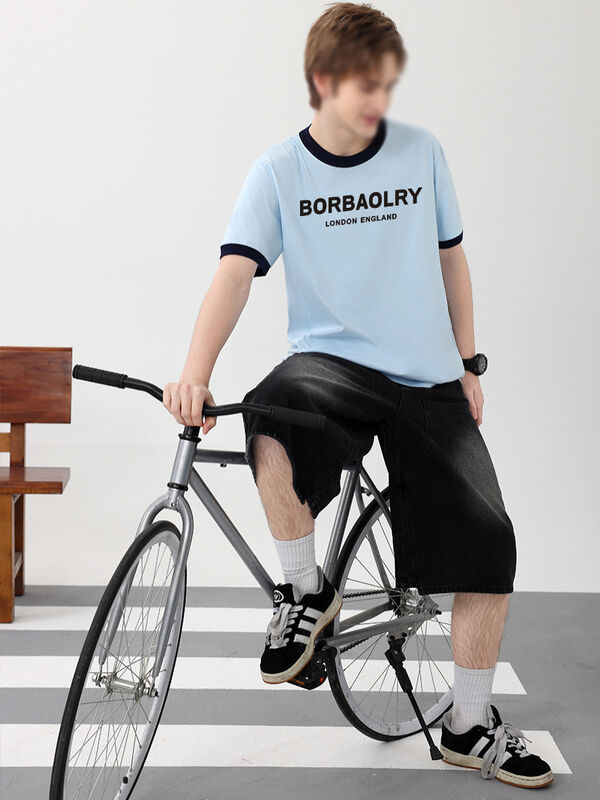 Μπλουζάκι επώνυμου σχεδιαστή, δημοφιλείς μάρκες, καυτή πώληση, καθαρό βαμβάκι, πολυτελές μπλουζάκι, ανδρική τάση, όμορφα ρούχα σχεδιαστή