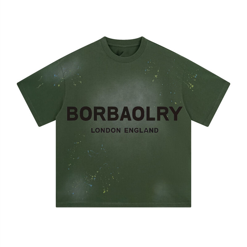 Υψηλής ποιότητας T-shirts βαρέων βαρών για άνδρες με αναταραχές