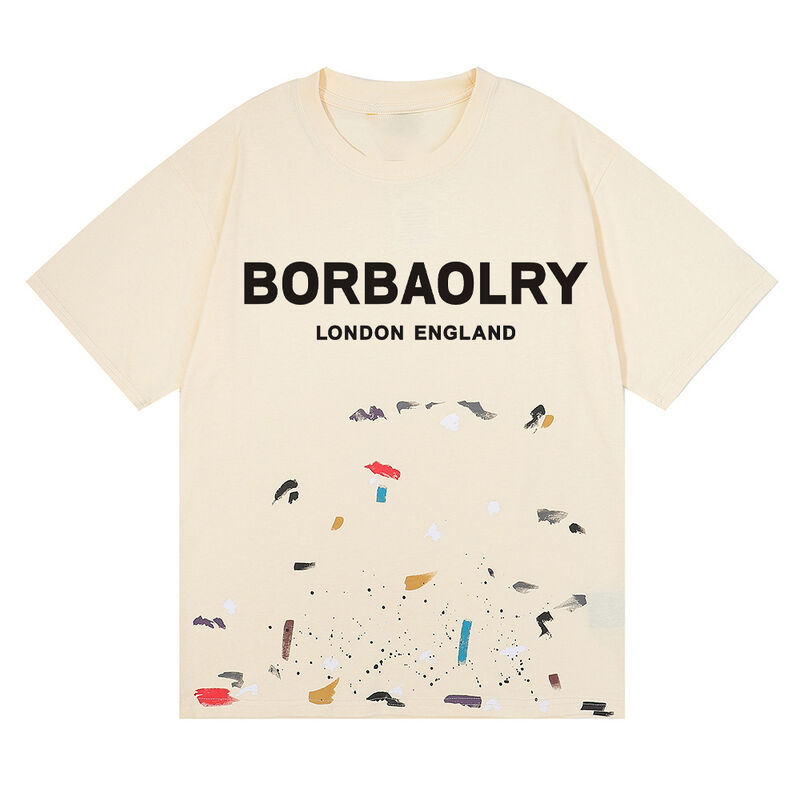 Προσαρμοσμένο ανδρικό T-Shirt με όξινο πλύσιμο, Street Wear, Γκράφιτι, Ψεκασμός Χρώματος, Βαμβάκι, Χονδρική, Μονόχρωμο, Πλεκτό