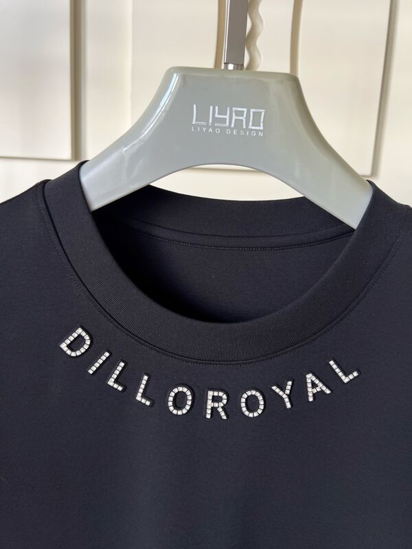 T-shirts με στρογγυλή λαιμόκοψη | Μπλουζάκι ανδρικό με λογότυπο από στρας & γραφιστική εκτύπωση OEM/ODM Κατασκευαστής