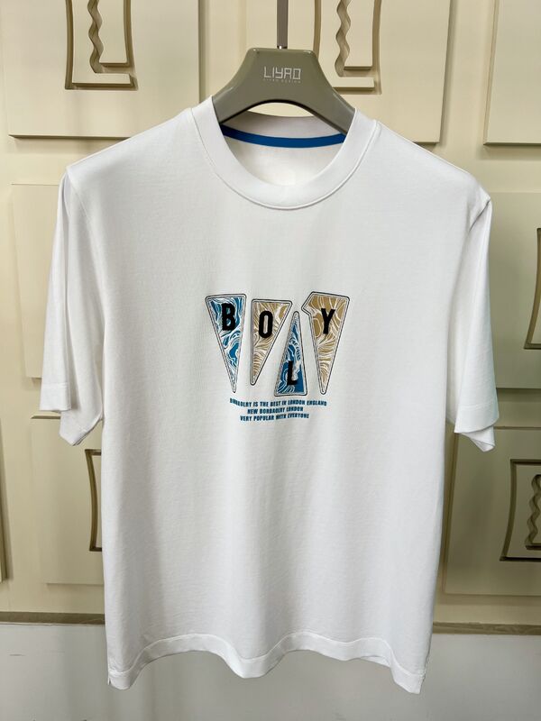 Ανδρικά T-shirts με στρογγυλή λαιμόκοψη και κοντό μανίκι, μοντέρνα με στάμπα γραφικών και κεντήματα, πολύχρωμα, casual, 100% βαμβακερά T-shirts για άνδρες