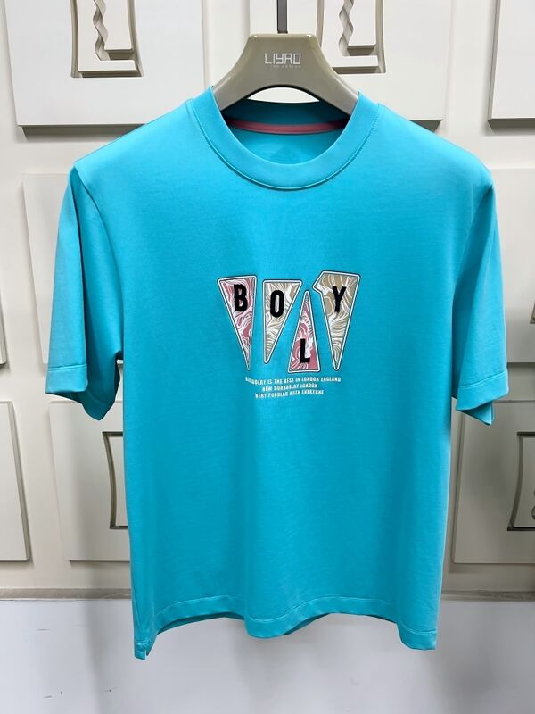 Ανδρικά T-shirts με στρογγυλή λαιμόκοψη και κοντό μανίκι, μοντέρνα με στάμπα γραφικών και κεντήματα, πολύχρωμα, casual, 100% βαμβακερά T-shirts για άνδρες