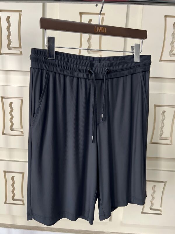 Ανδρικό Σορτς Τρεξίματος Υψηλής Ποιότητας, Αναπνέον, Γρήγορο Στέγνωμα, Μήκος Γονάτου, Καλοκαιρινό, Πίσω Τσέπη, Τσέπη, Απλό Σχέδιο