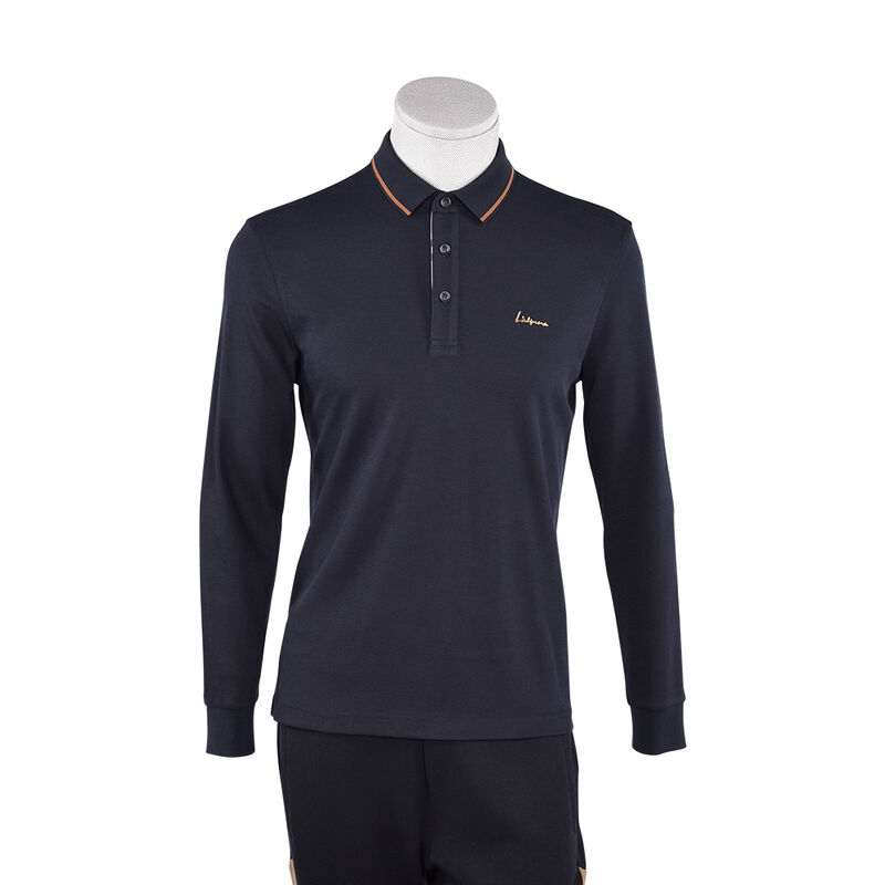 Προσαρμοσμένο Χρώμα Μέγεθος Λογότυπο Plain Anti-Pilling Premium Designer Mens Polo Shirt Made Business Μακρύ μανίκι Polo Shirt