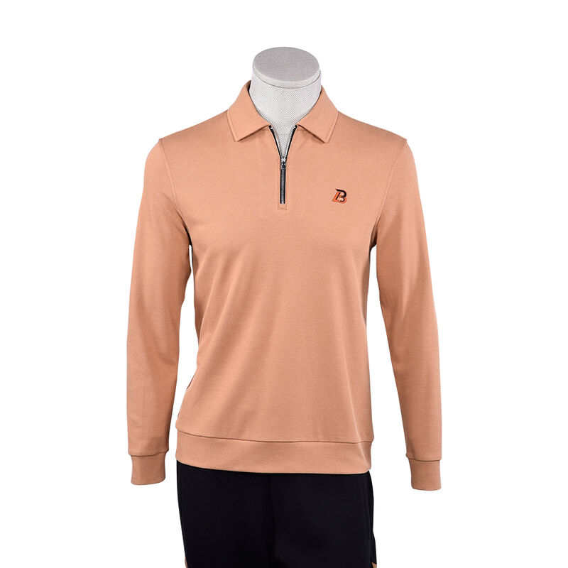 2023 Wholesale Sublimation Tshirt Mens Custom Logo Printing Embroidery Long Sleeve Plain Work Γκολφ Πολοκάμισο Στάδιο κολάρο