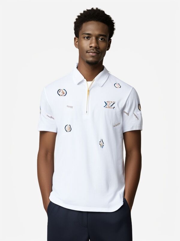 Τρέντυ του κατασκευαστή Άνδρες Casual Σκληρό υφασμένο ύφασμα βραχίο βραχίονα παλτό κεντημένη επένδυση Πολυδιάστατη βάση νεολαίας Anti-Pilling