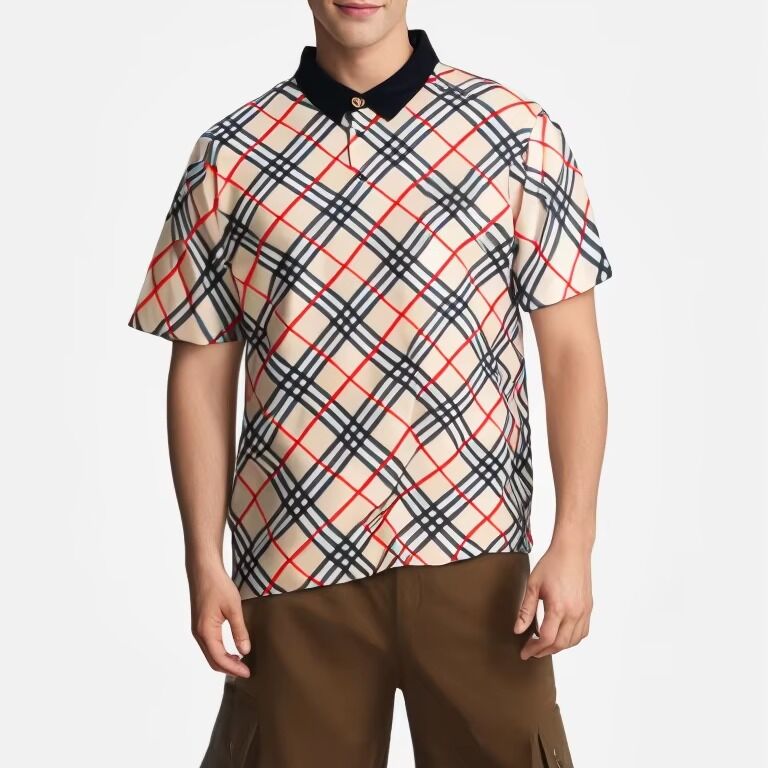 Ρούχα Ανδρικό T-shirt για Άνδρες Βαμβακερό κοντομάνικο T-shirt Καλοκαιρινά Πόλο για Άνδρες