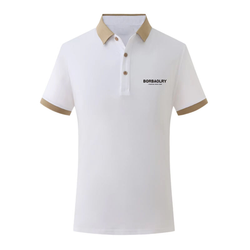 Χονδρική Νέα Άνοιξη και Καλοκαίρι 200 Γραμμάρια Δημοφιλές Ρούχο Γκολφ Μοντέρνο Πόλο με Κουκούλα και Κοντά Μανίκια