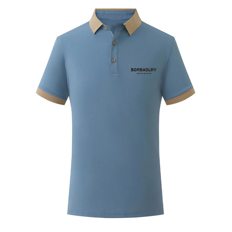Χονδρική Νέα Άνοιξη και Καλοκαίρι 200 Γραμμάρια Δημοφιλές Ρούχο Γκολφ Μοντέρνο Πόλο με Κουκούλα και Κοντά Μανίκια