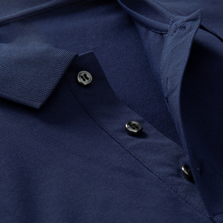 Προσαρμοσμένο Προσαρμοσμένο Βαμβάκι Άνδρες Polo Shirt Γραφείο Ενιαίο Σχεδιασμό Άδειο Polo T Shirt Βαμβάκι Honeycomb Polo Shirt