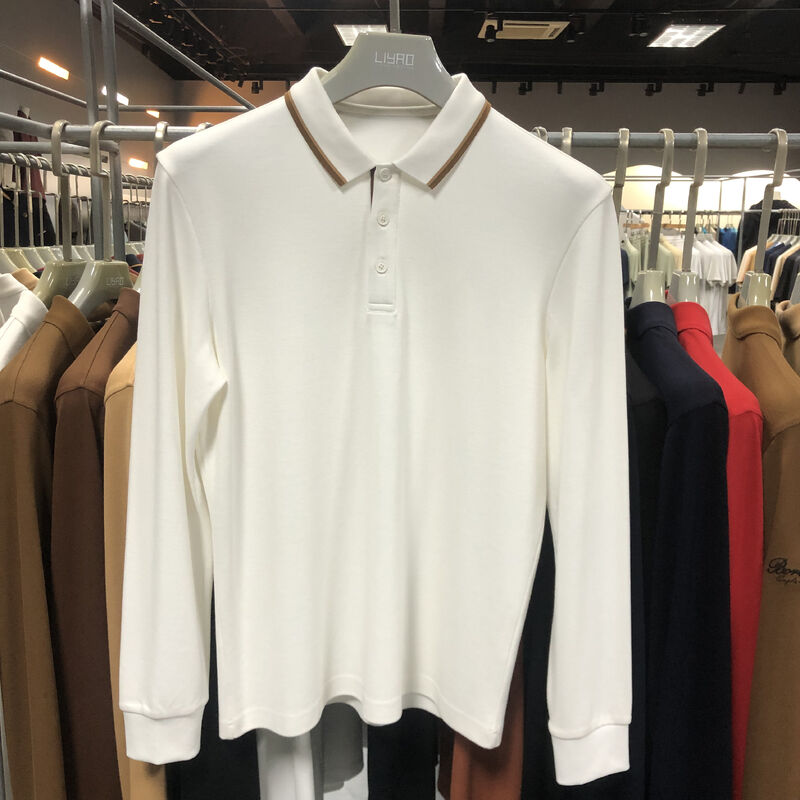 Μακρυμάνικο Πόλο Προσαρμοσμένο λογότυπο Πόλο Μπλουζάκι Βαμβακερό Ανδρικό Dry Fit Πόλο Γκολφ Μακρυμάνικο